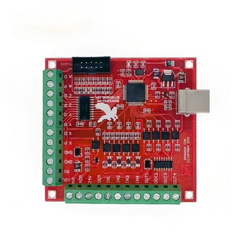 Mach3 Usb Cnc Controller 4 Axis 100Khz - Breakout Board CNC USB MACH3 4Axis